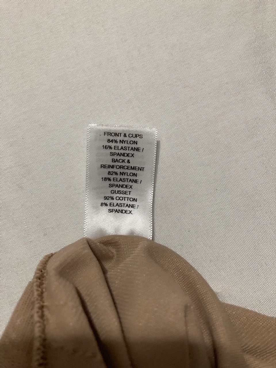 NWD MIRACLESUIT Extra Firm Sexy Sheer Shaping Bodybriefer BEIGE 38D