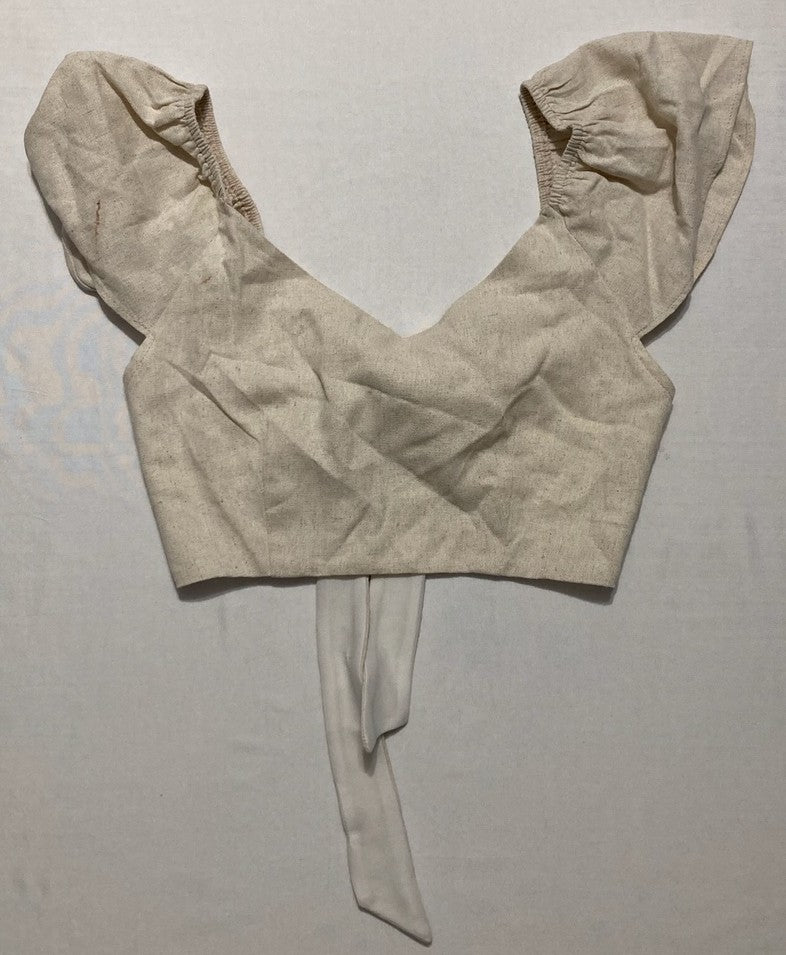 NWD AQUA Short sleeve blouse White XS