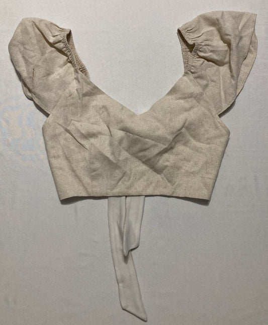 NWD AQUA Short sleeve blouse White XS