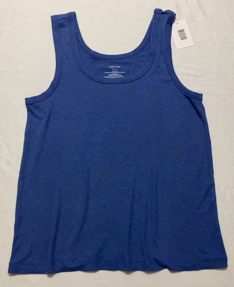 NWD STATE OF DAY Short sleeve camisole NAVY L