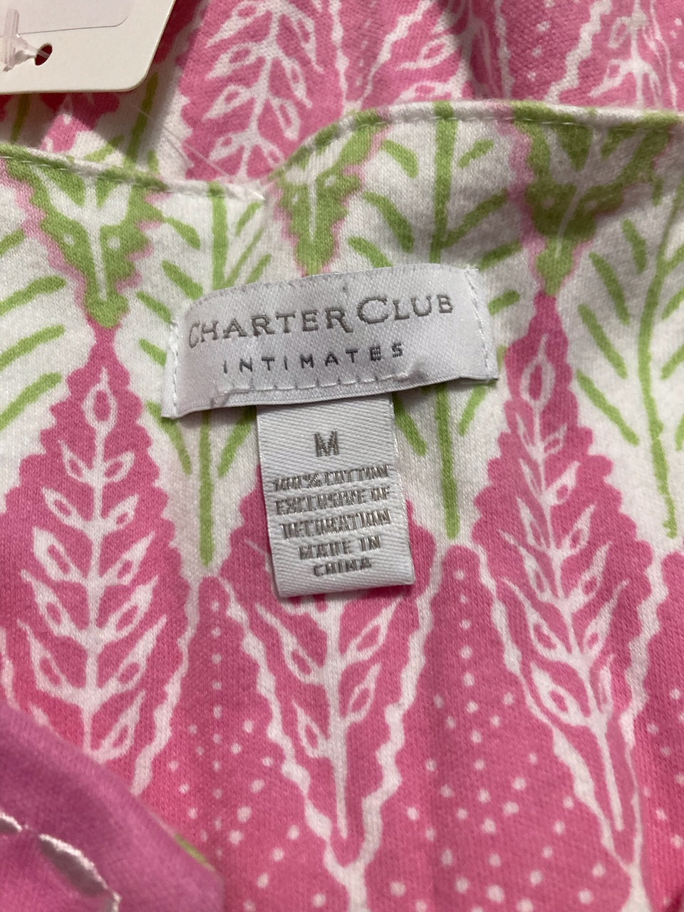 NWD CHARTER CLUB Sleepwear Sleep Shirt Pajama GREEN M