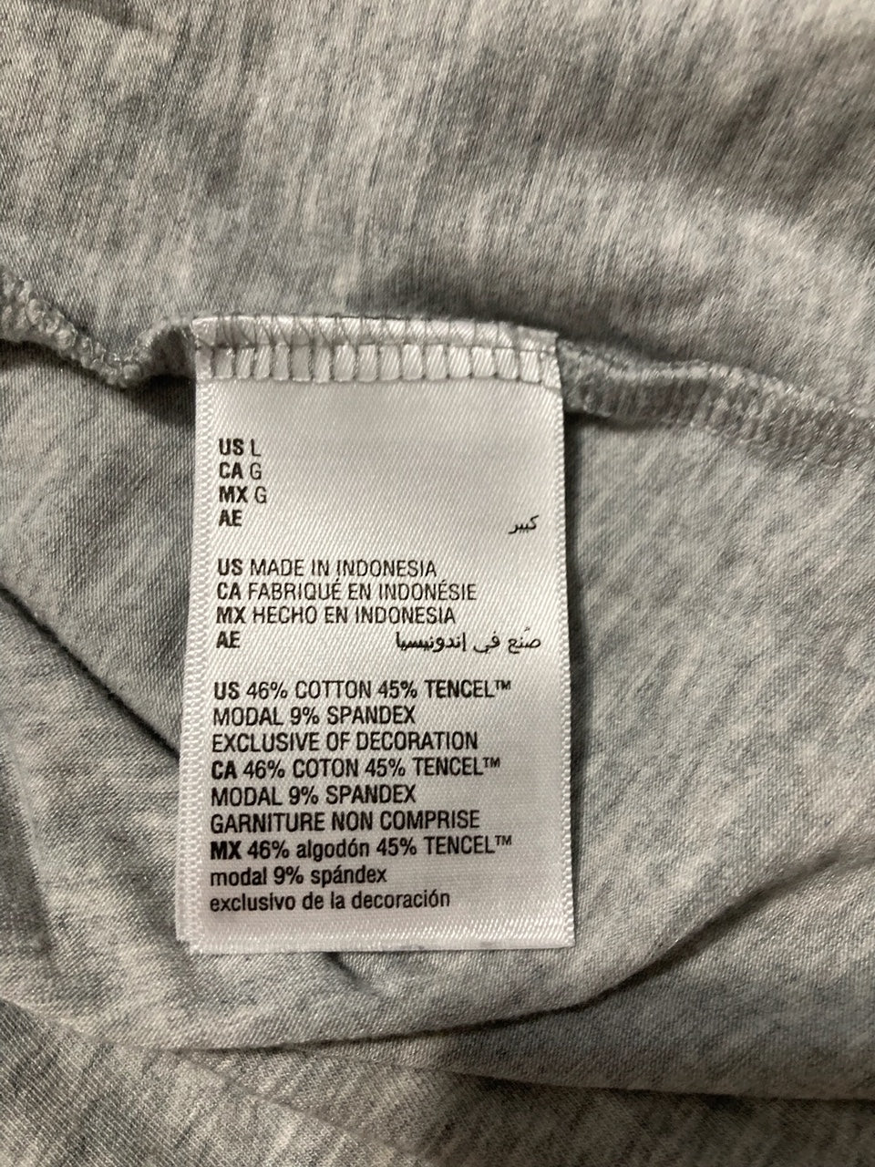 NWD STATE OF DAY Short-Sleeve Boxer Pajama Set GREY L