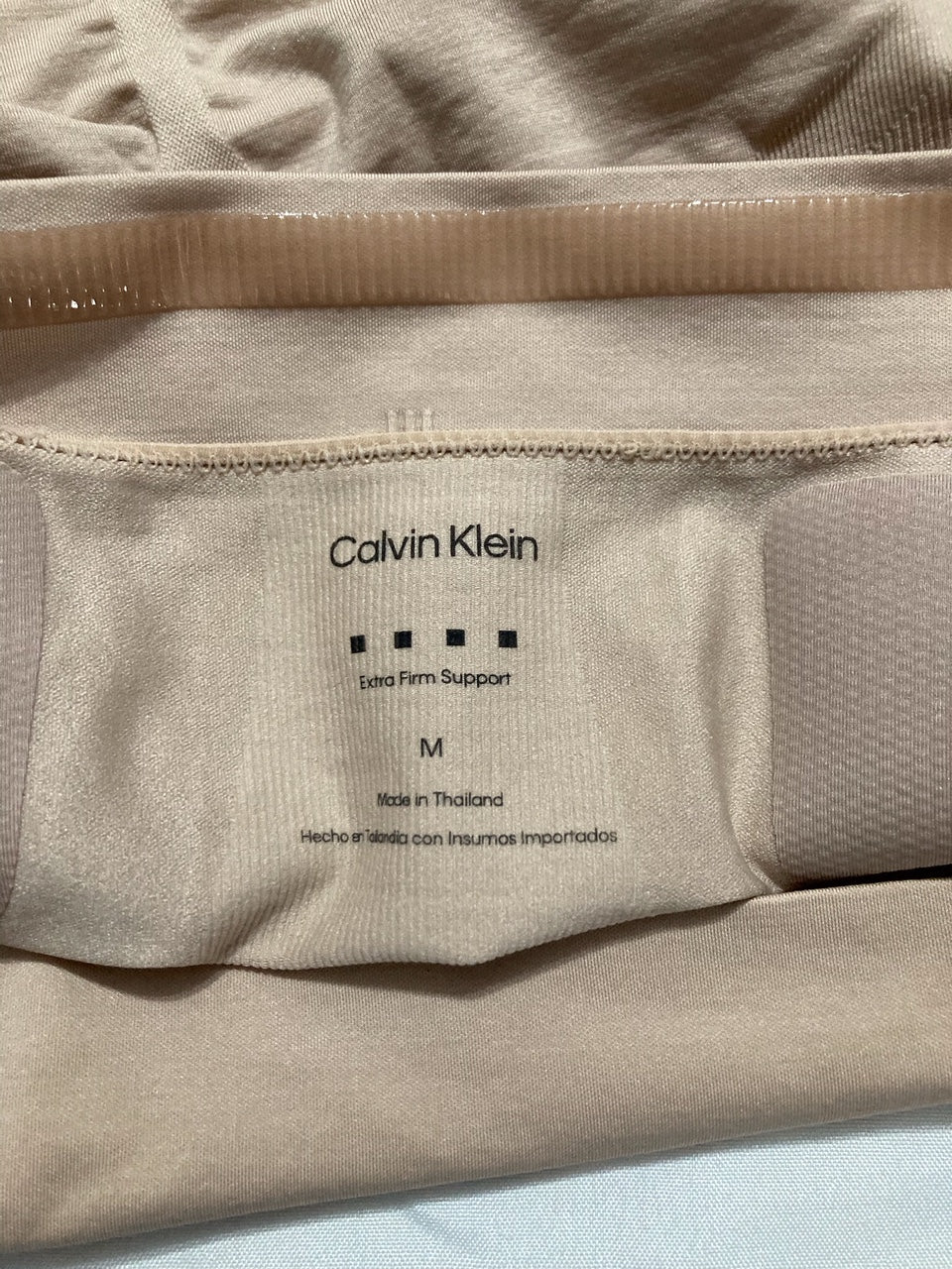 CALVIN KLEIN Shapewear Secure Sculpt High-waist Mid-thigh Short NUDE M