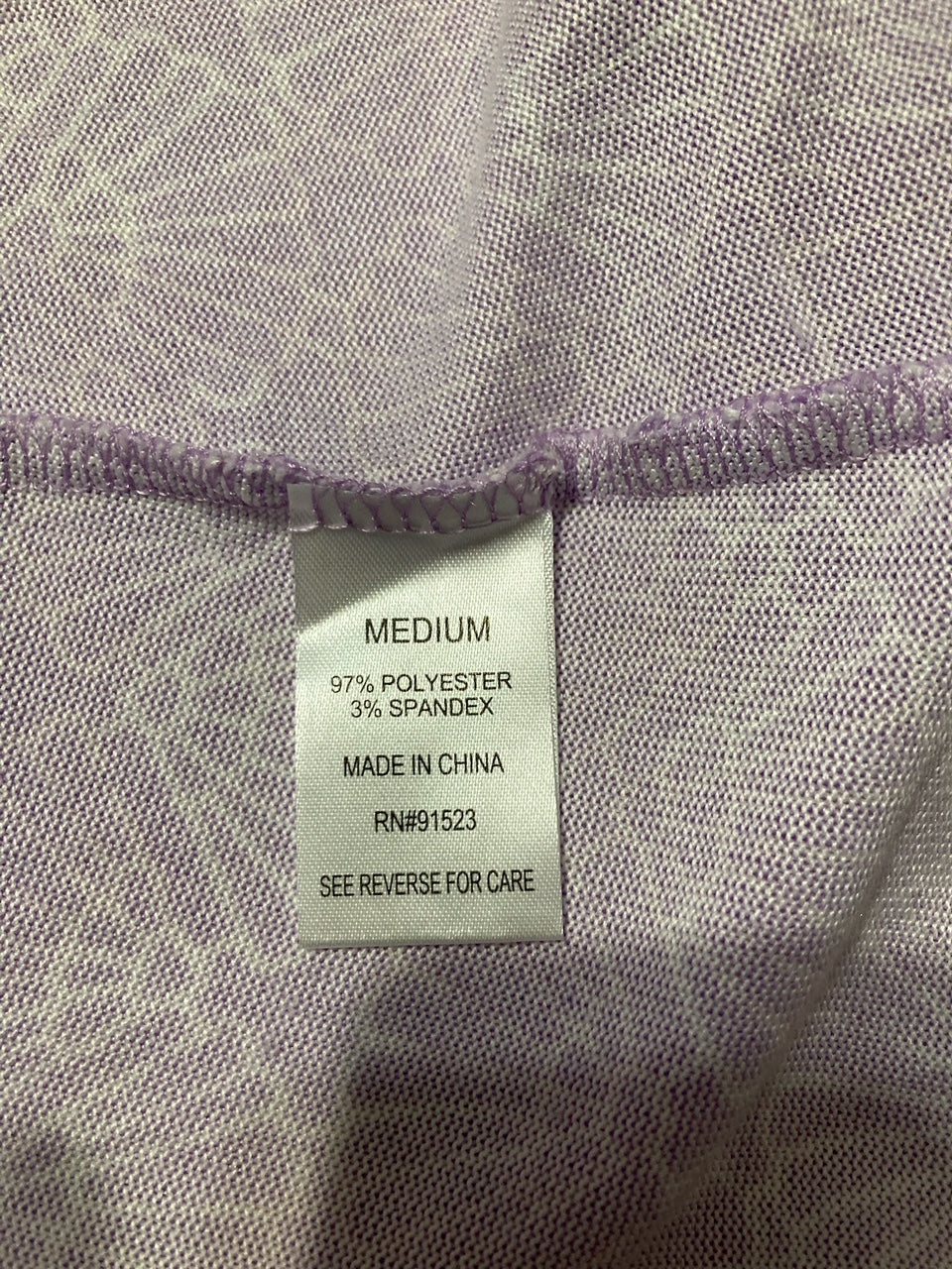 ROUDELAIN 2-Pc. Printed Ruffled Short Pajamas Set PURPLE M