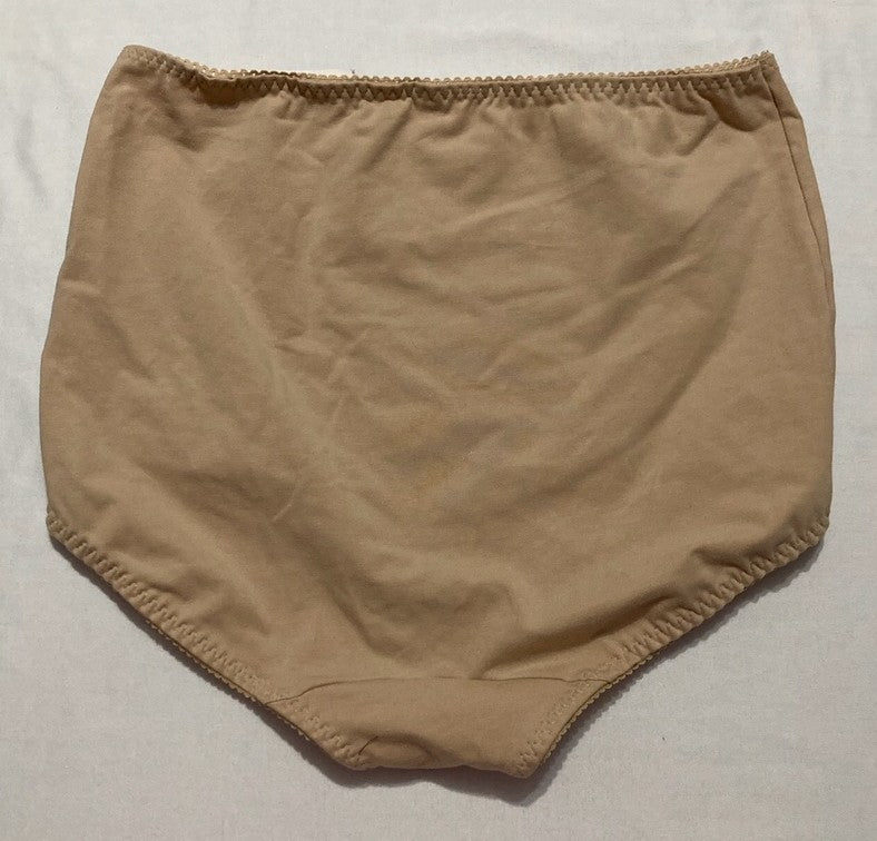 BALI Shapewear Brief, Light Control Smoothing Shapewear Underwear BEIGE 2XL