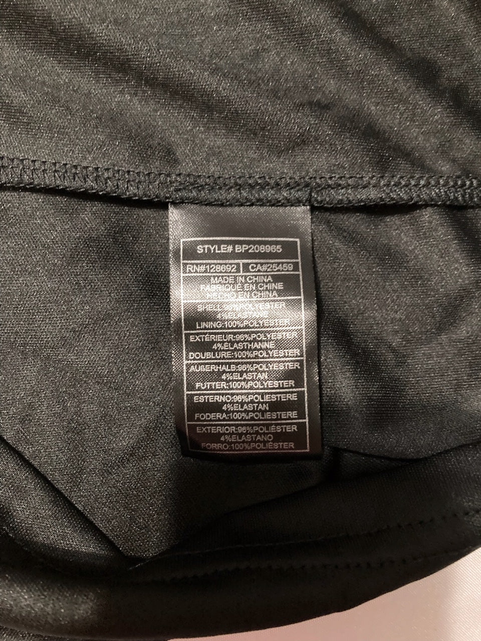 STEVE MADDEN Short Mini Dress BLACK L