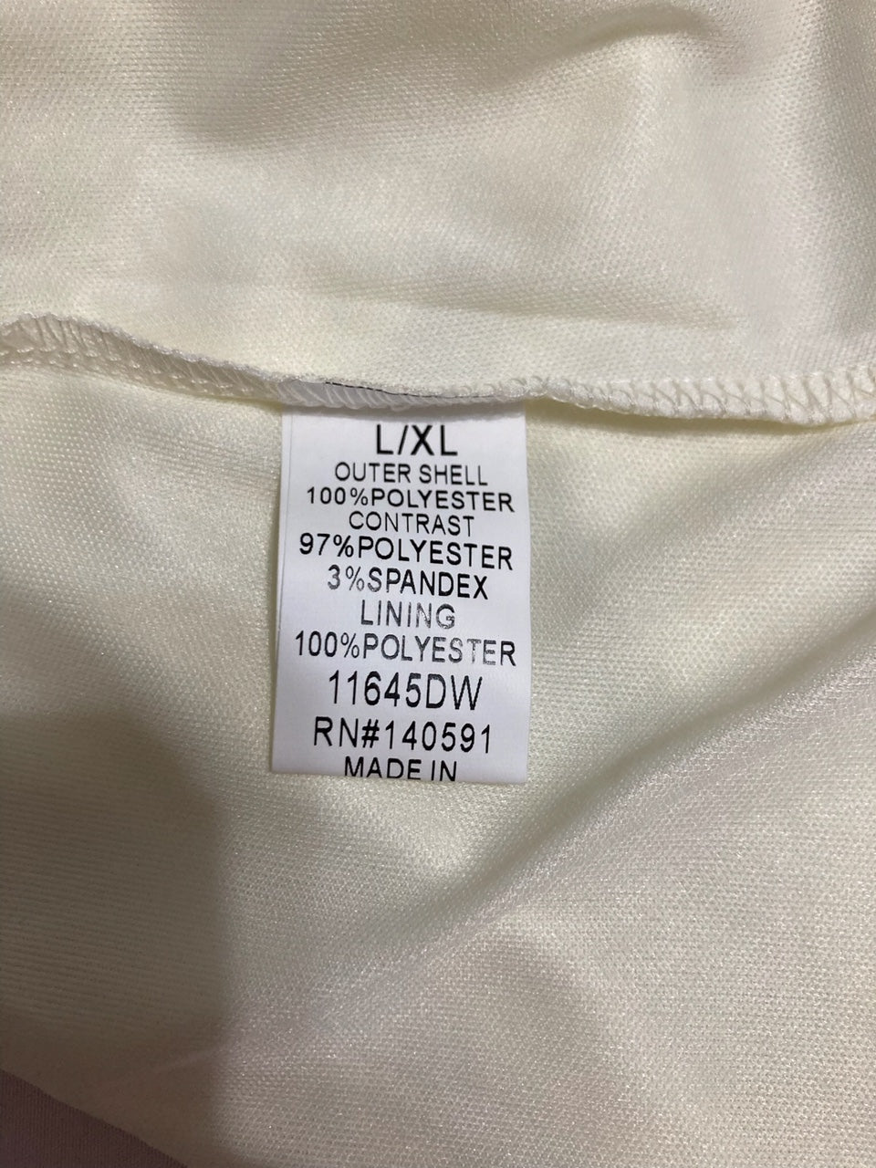 CQ BY CQ Pajamas Sleeveless Lace Trim Camisole Tops IVORY L/XL