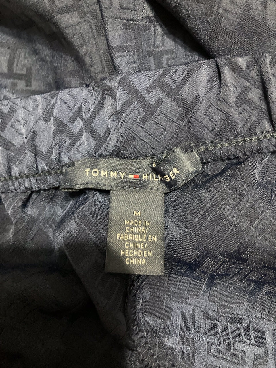 TOMMY HILFIGER Pajama jersey long NAVY M