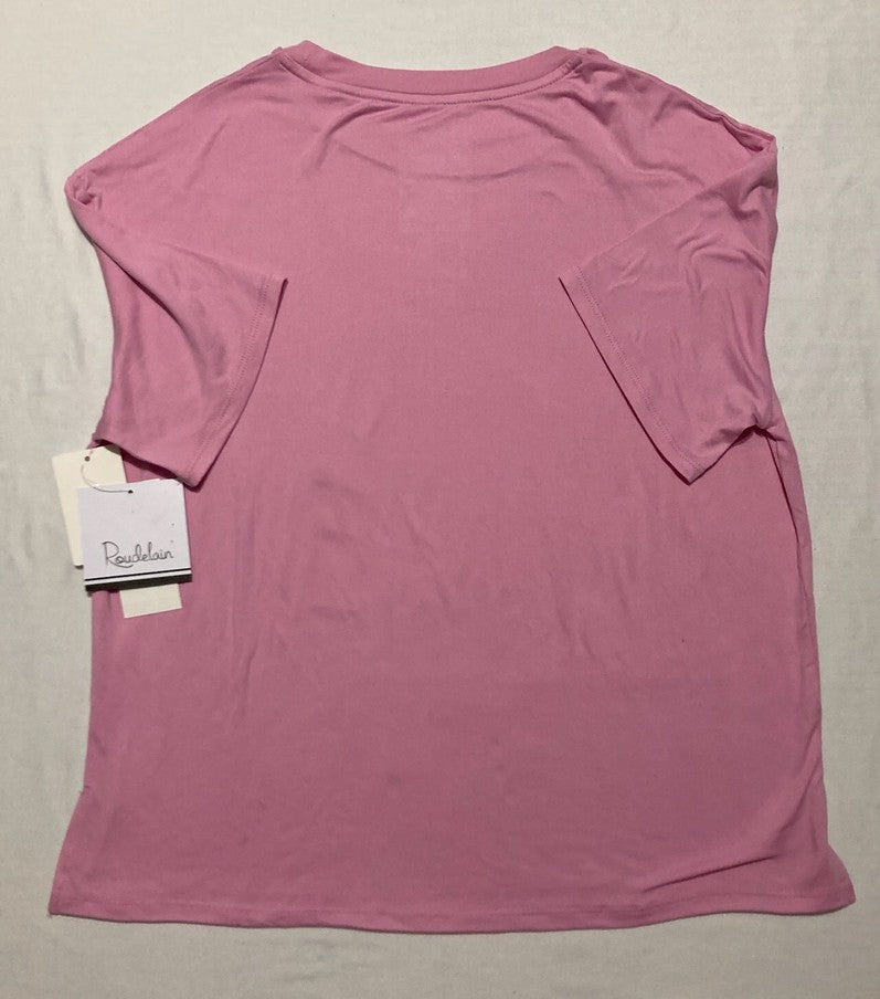 ROUDELAIN Pajama Shirt Round neck PINK S