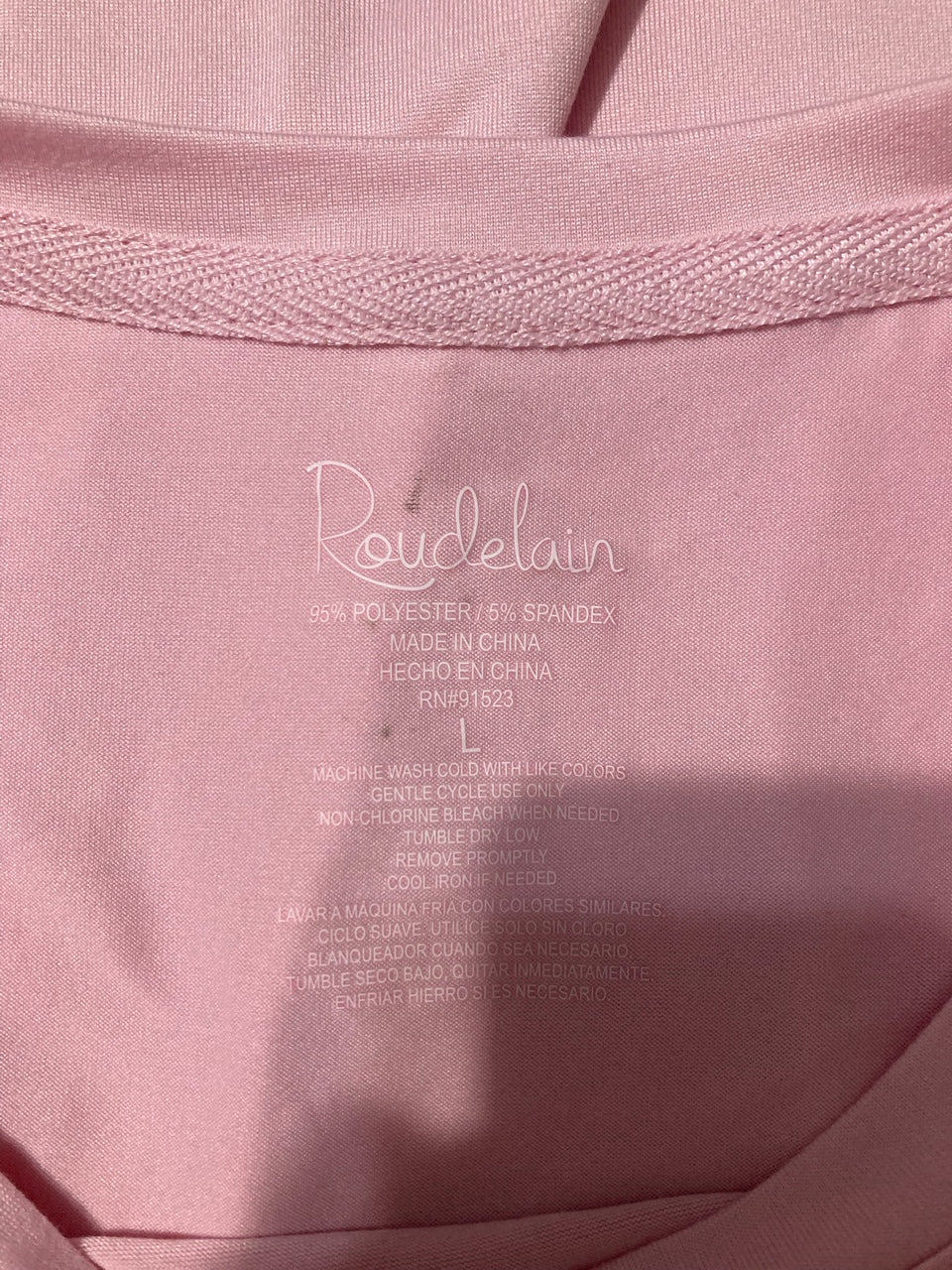 ROUDELAIN Pajama Shirt Round neck ROSE S