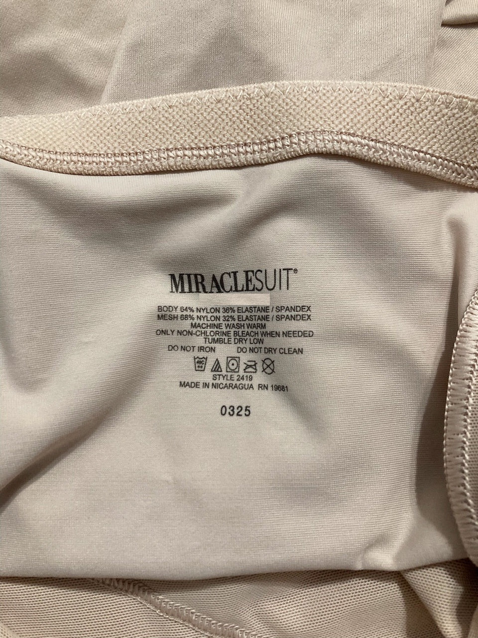 MIRACLESUIT Tummy Tuck High Waist Thigh Slimmer NUDE