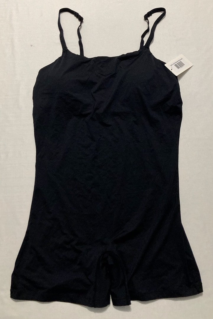 GAPBODY Seamless Mid-Thigh Tummy Control Shapewear Bodysuit BLACK L