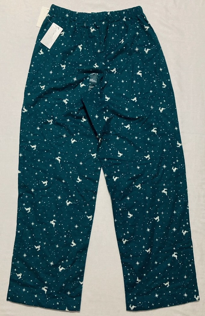 CHARTER CLUB Cotton Flannel Pajama Pants BLUE
