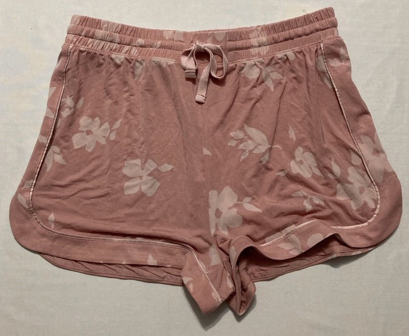GAPBODY Floral Print Sleep Lounge Shorts FLORAL CORAL S