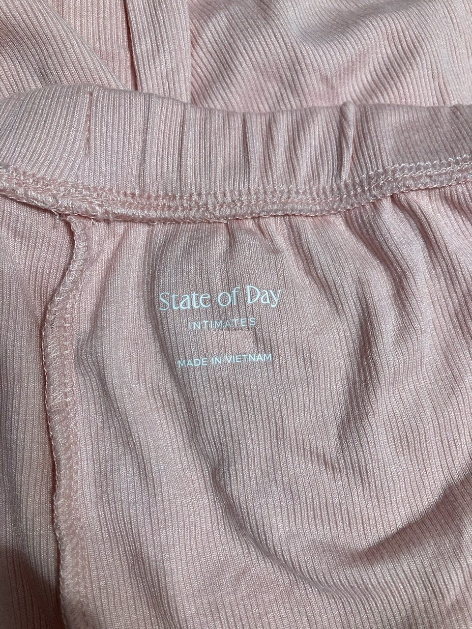 STATE OF DAY Long pajama pants PINK