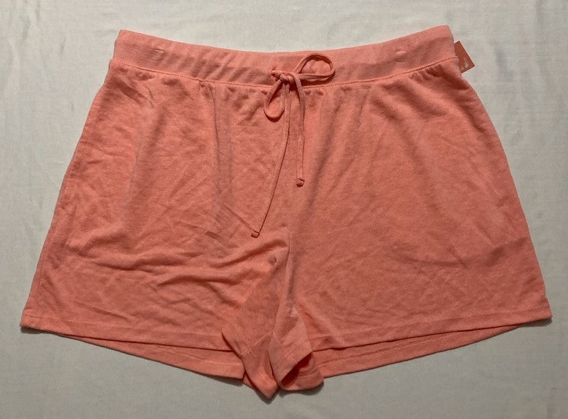 STATE OF DAY Relaxed-Fit Drawstring Shorts CORAL L