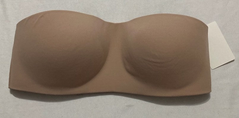 NWD CALVIN KLEIN Perfectly Fit Adapt Bandeau Strapless Bra BEIGE M