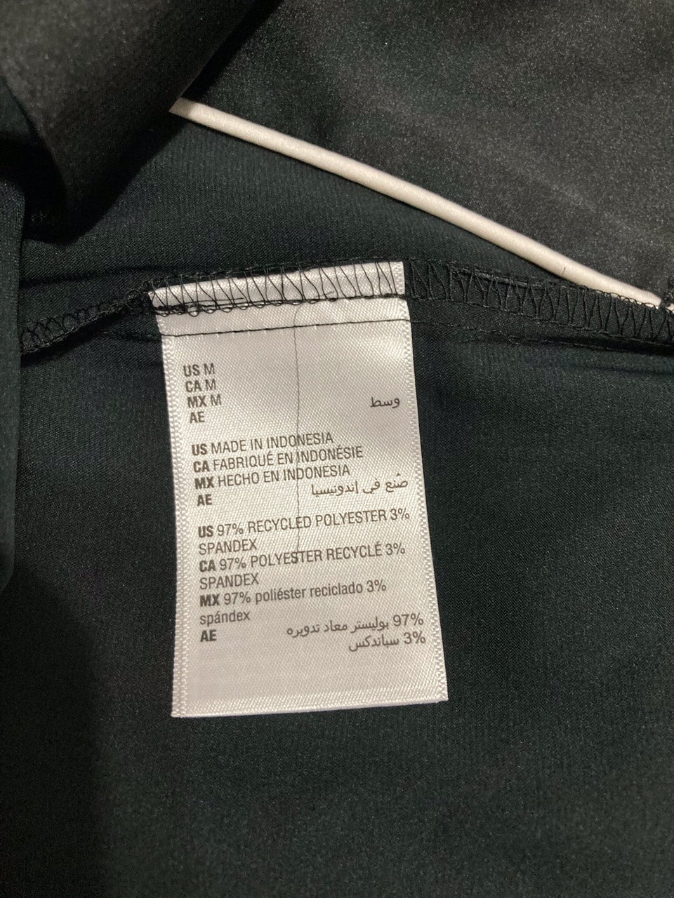 NWD I.N.C Stretch Satin Short-Sleeve Pajama Set BLACK M