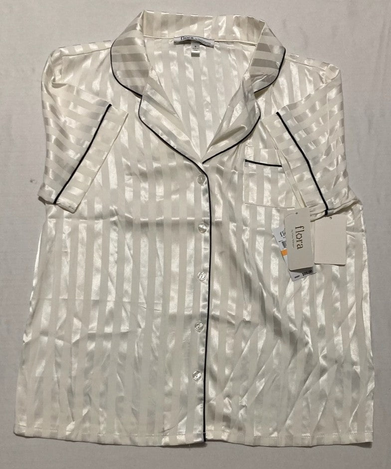 NWD FLORA NIKROOZ Annie Matching Pajama Set IVORY S