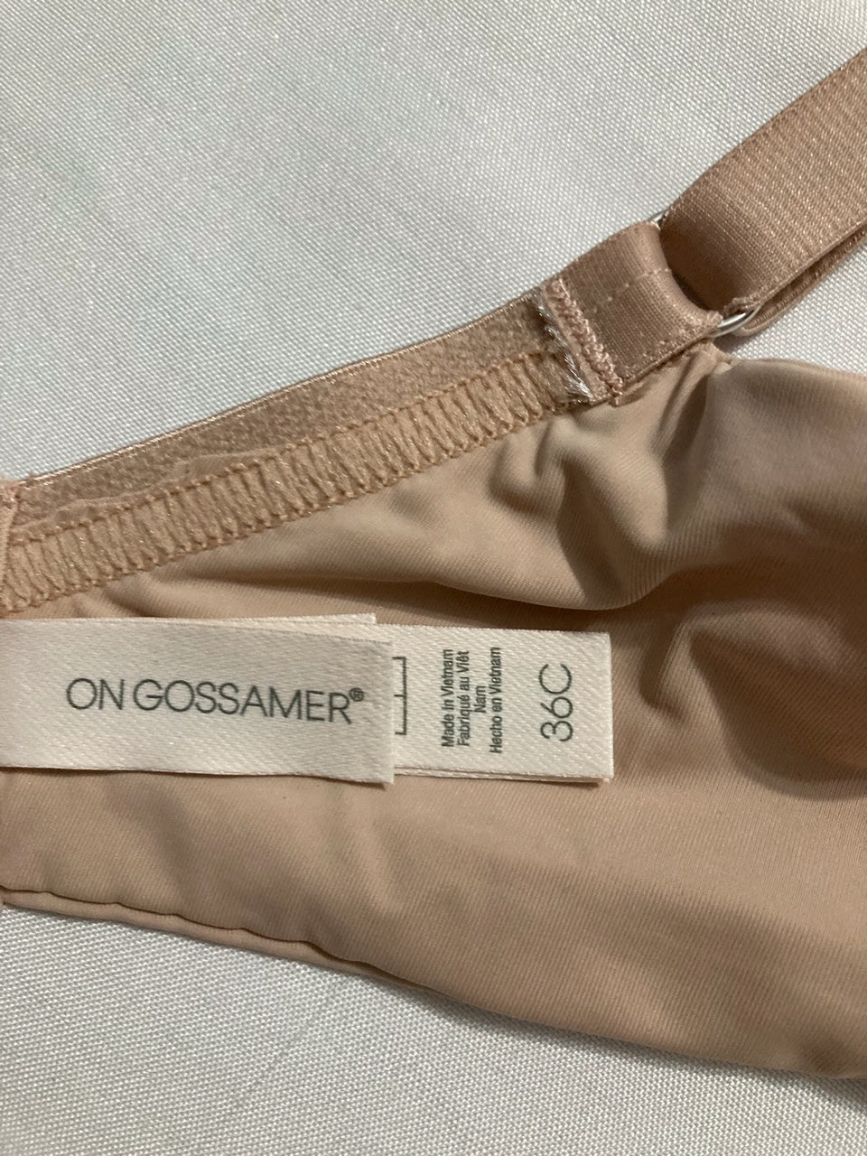 ONGOSSAMER Sleek Micro Everyday T-Shirt Bra CHAMPAGNE 36C