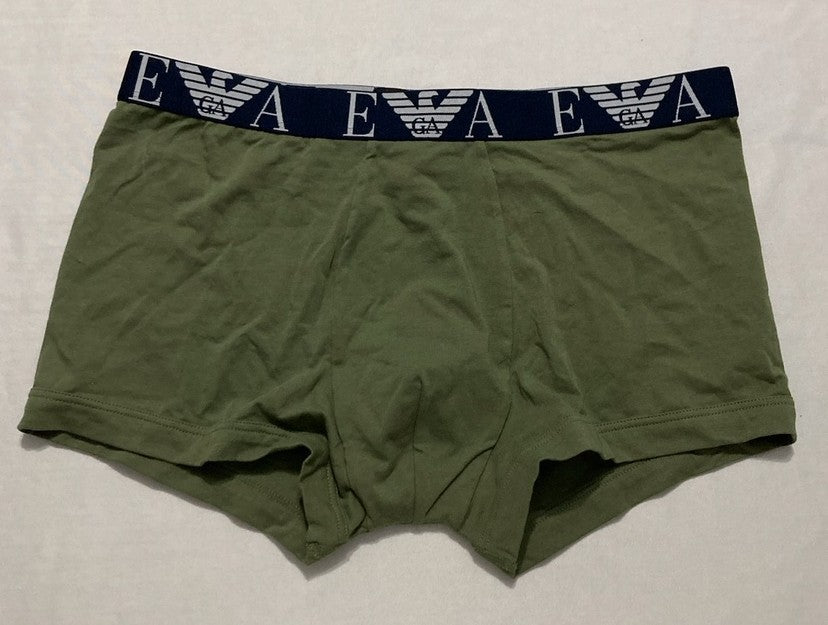 EMPORIO ARMANI Men's Boxers GREEN L