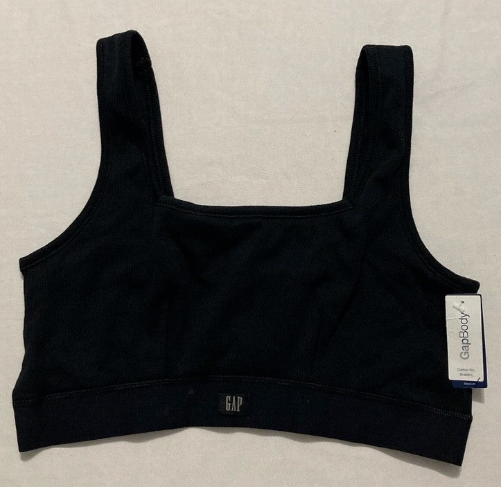 GAPBODY Logo Comfort Bralette BLACK M
