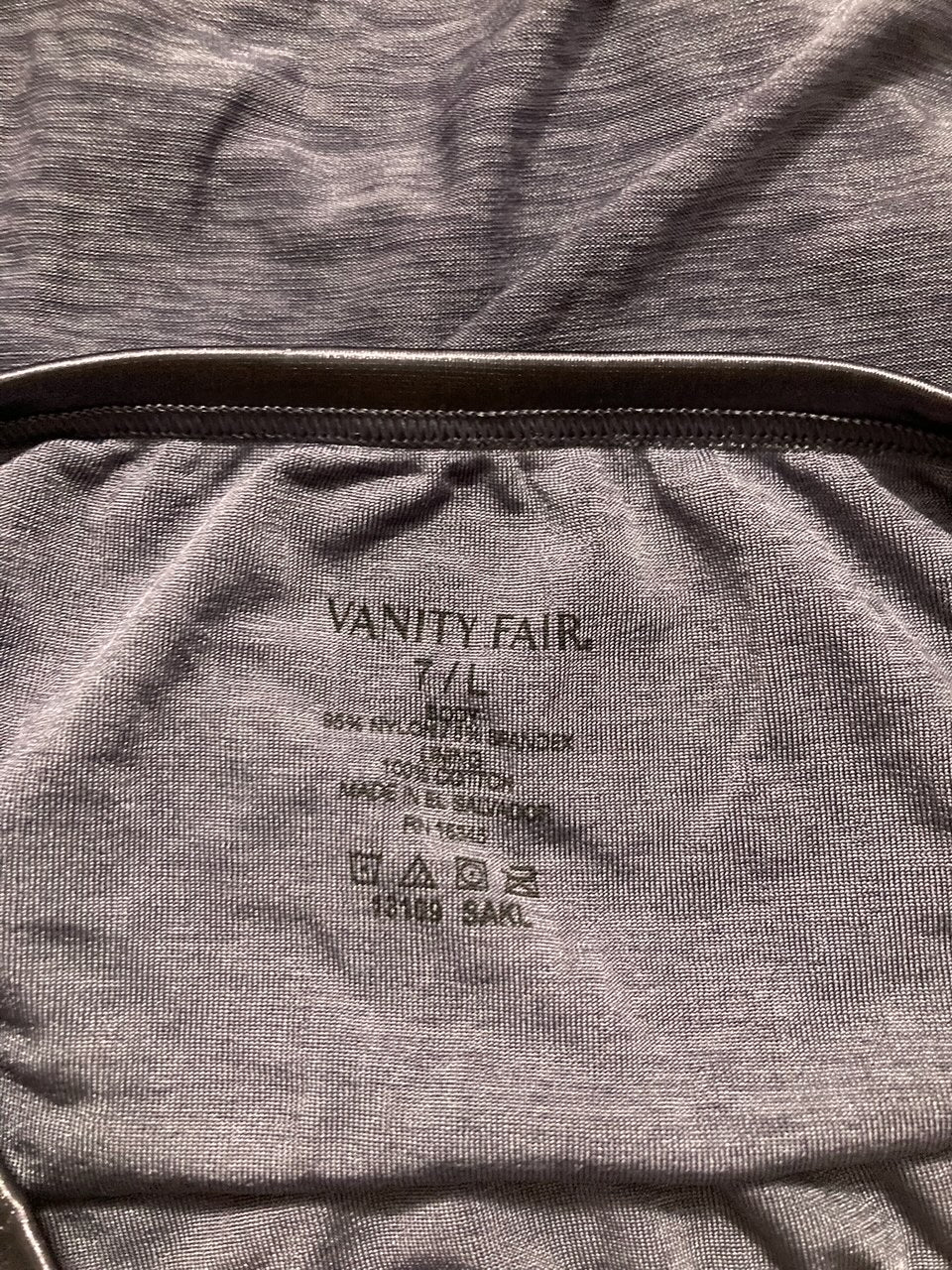 VANITY FAIR Illumination Brief Panties STEELE VIOLET L