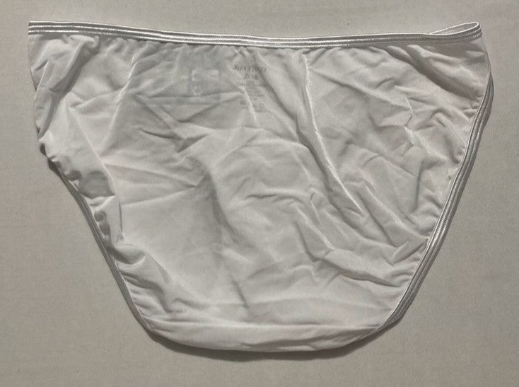 VANITY FAIR Illumination String Bikini Panties WHITE XL