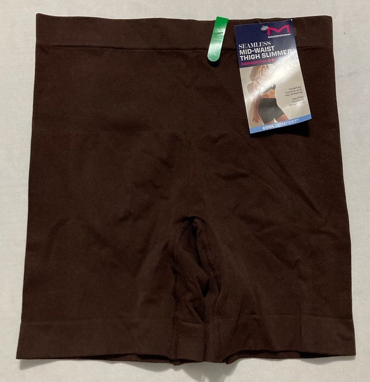 MAIDENFORM Seamless Molding Belt with Abdomen Control BROWN L