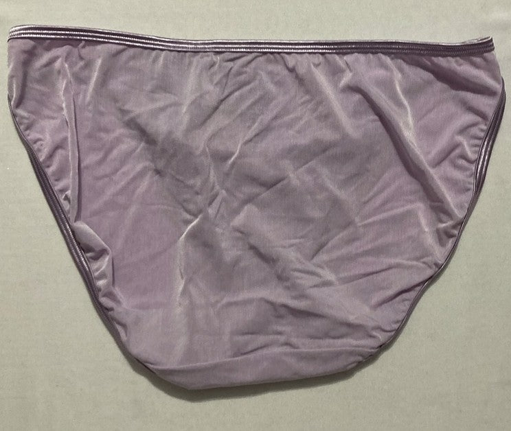 VANITY FAIR Illumination String Bikini PURPLE XL