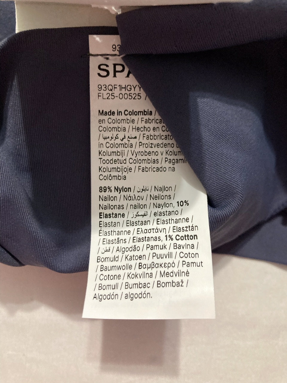 SPANX ExtraOrdinary Boyshort Sculpting Compression INDIGO HAZE M