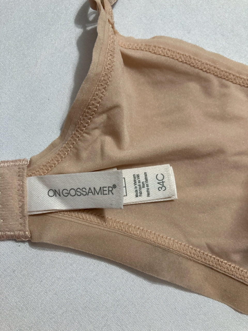 ONGOSSAMER Next to Nothing Micro Tshirt BraT-Shirt Bra CHAMPAGNE 34C