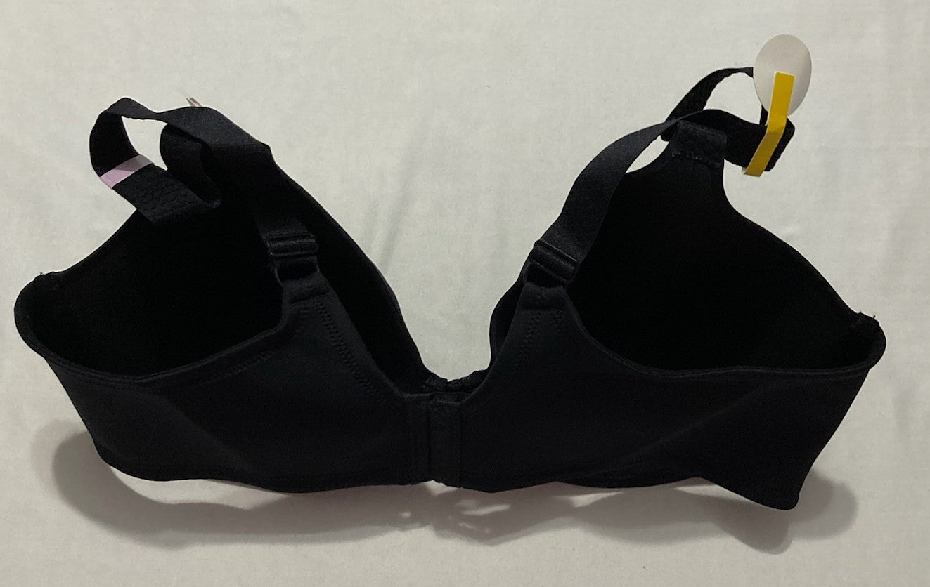 VANITY FAIR Full Figure Beauty Back Smoothing Bra BLACK 40D
