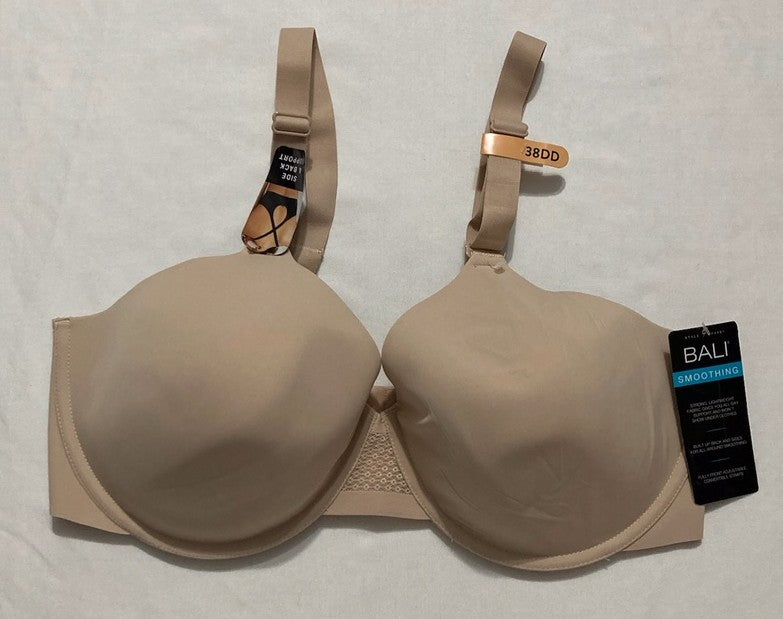 BALI Ultimate Smoothing Underwire T-Shirt Bra ALMOND 38DD