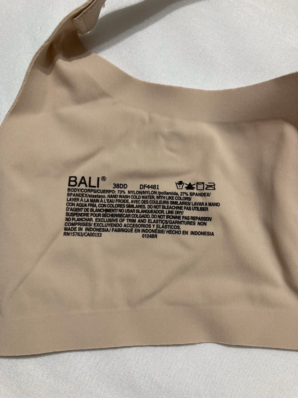 BALI Ultimate Smoothing Underwire T-Shirt Bra ALMOND 38DD