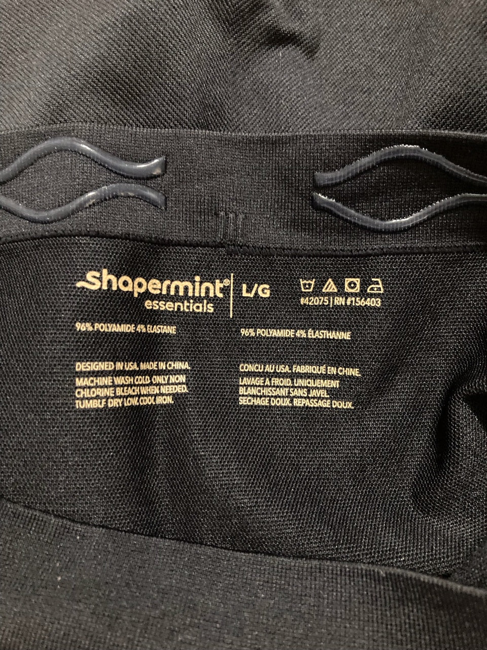 SHAPERMINT Essentials High-Waisted Shaping Leggings BLACK L