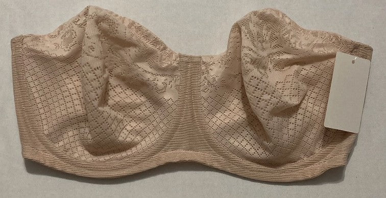 WACOAL Visual Effects Strapless Minimizer Bra SAND 36DDD