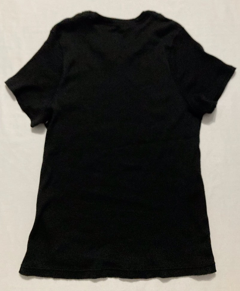 ALEXANDERWANG Wang Short Sleeve Crewneck Tee BLACK XL
