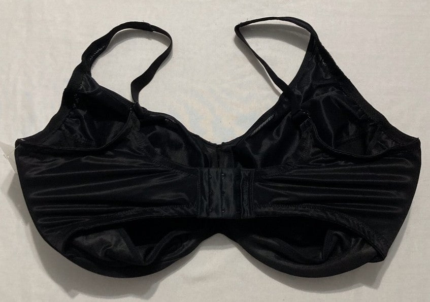 GLAMORISE Wonderwire Minimizer Bra Underwire BLACK 40H