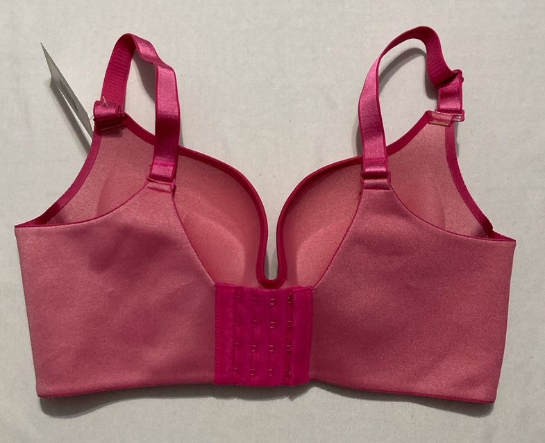 WMMY Seamless soft-lift bra comfortable support PINK 38B
