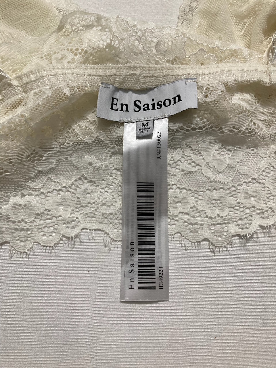 EN SAISON Wirefree bra IVORY M