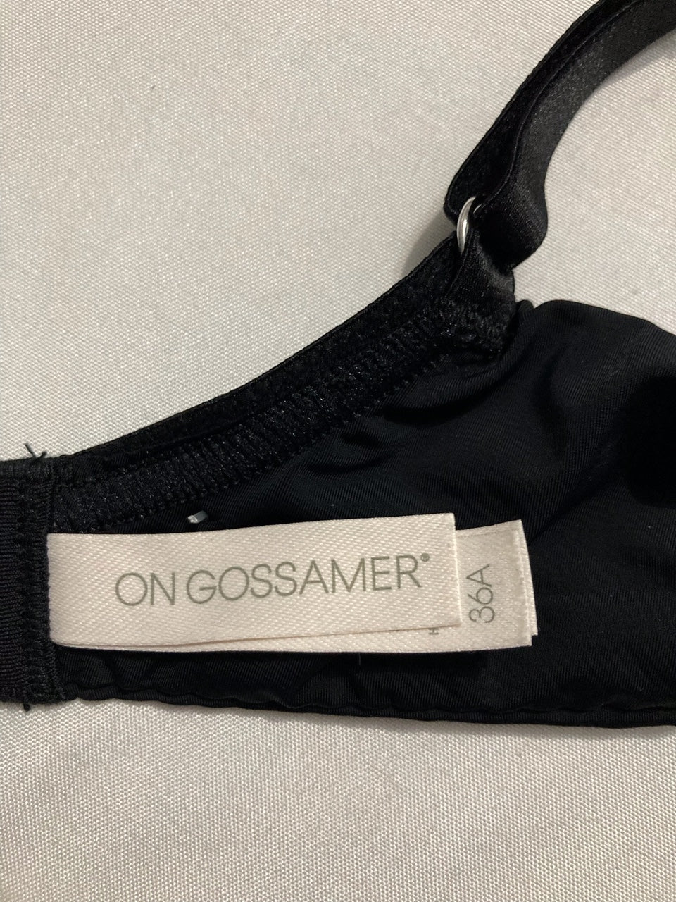 ONGOSSAMER Sleek Micro Convertible T-Shirt Bra BLACK 36A