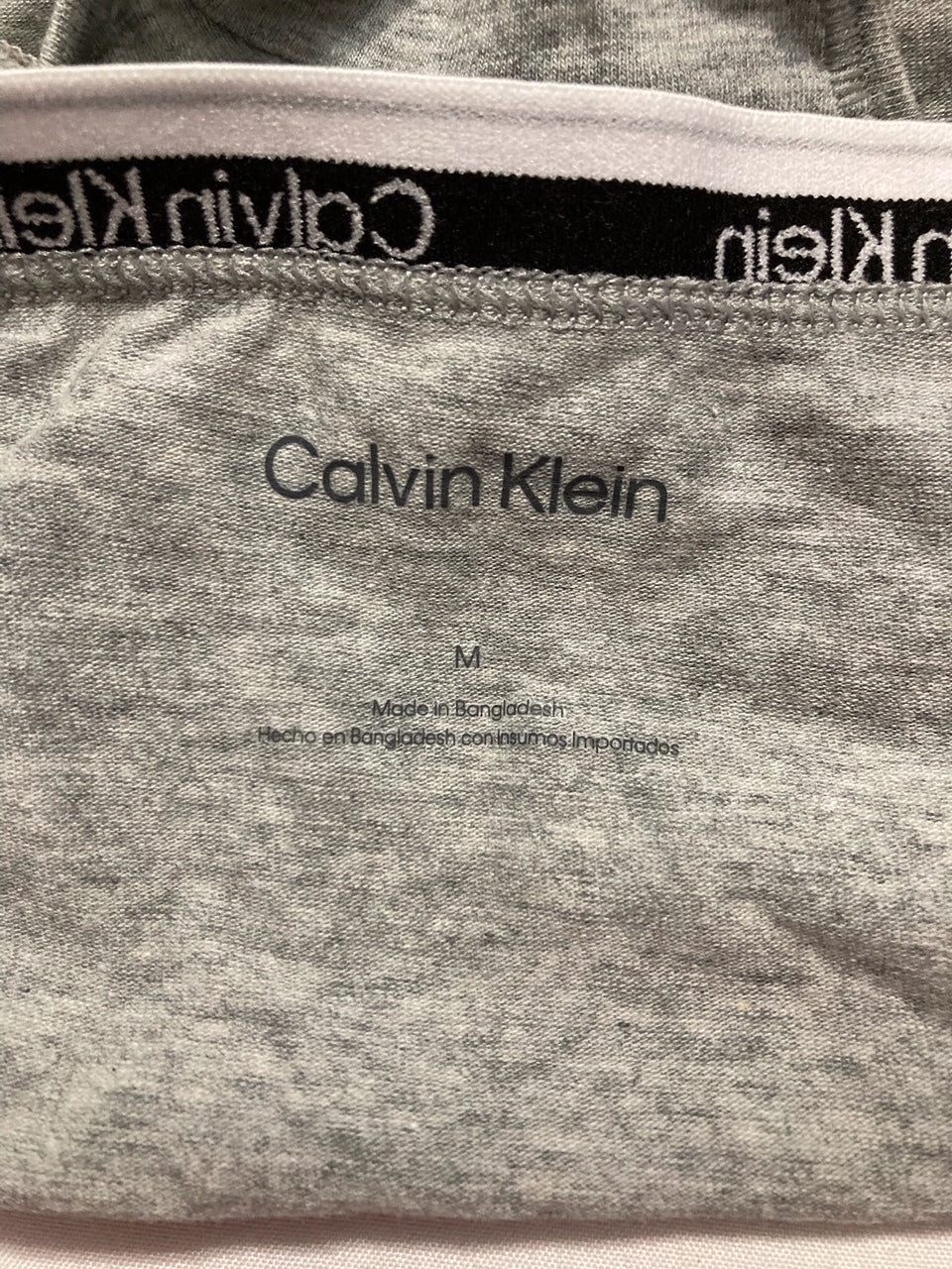 CALVIN KLEIN Modern Logo Boyshorts GRAY M