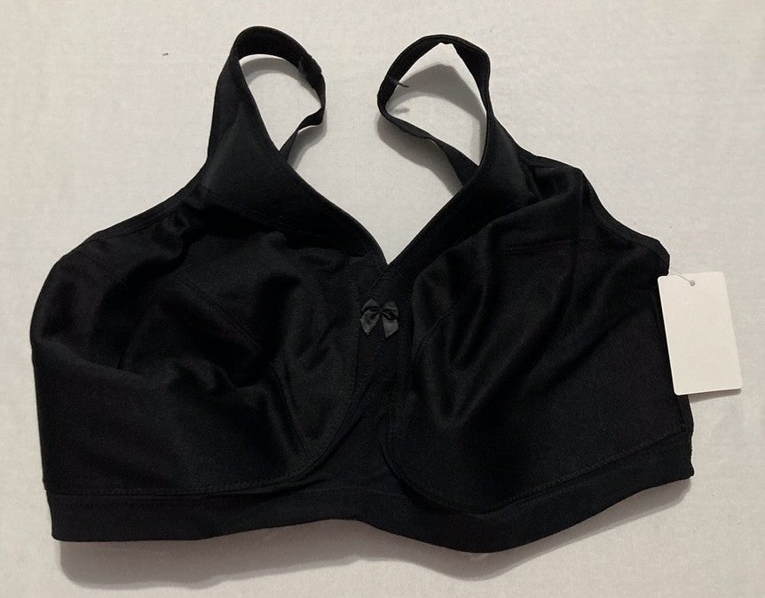 GLAMORISE MagicLift Active Support Bra Wirefree BLACK 40I