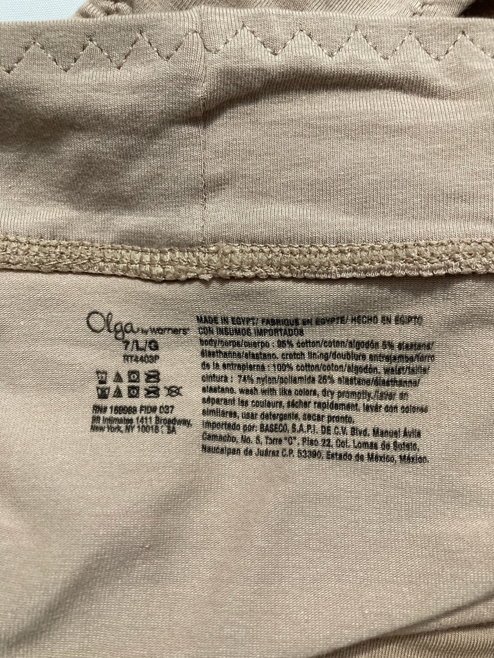 OLGA Hi-Cut Shaping Panty NUDE L