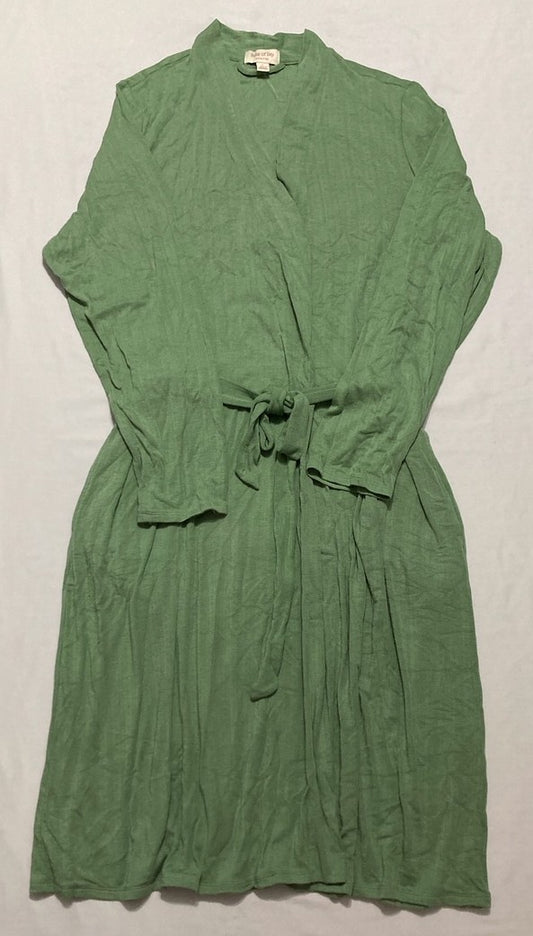 STATE OF DAY Long Sweater Robe GREEN XL
