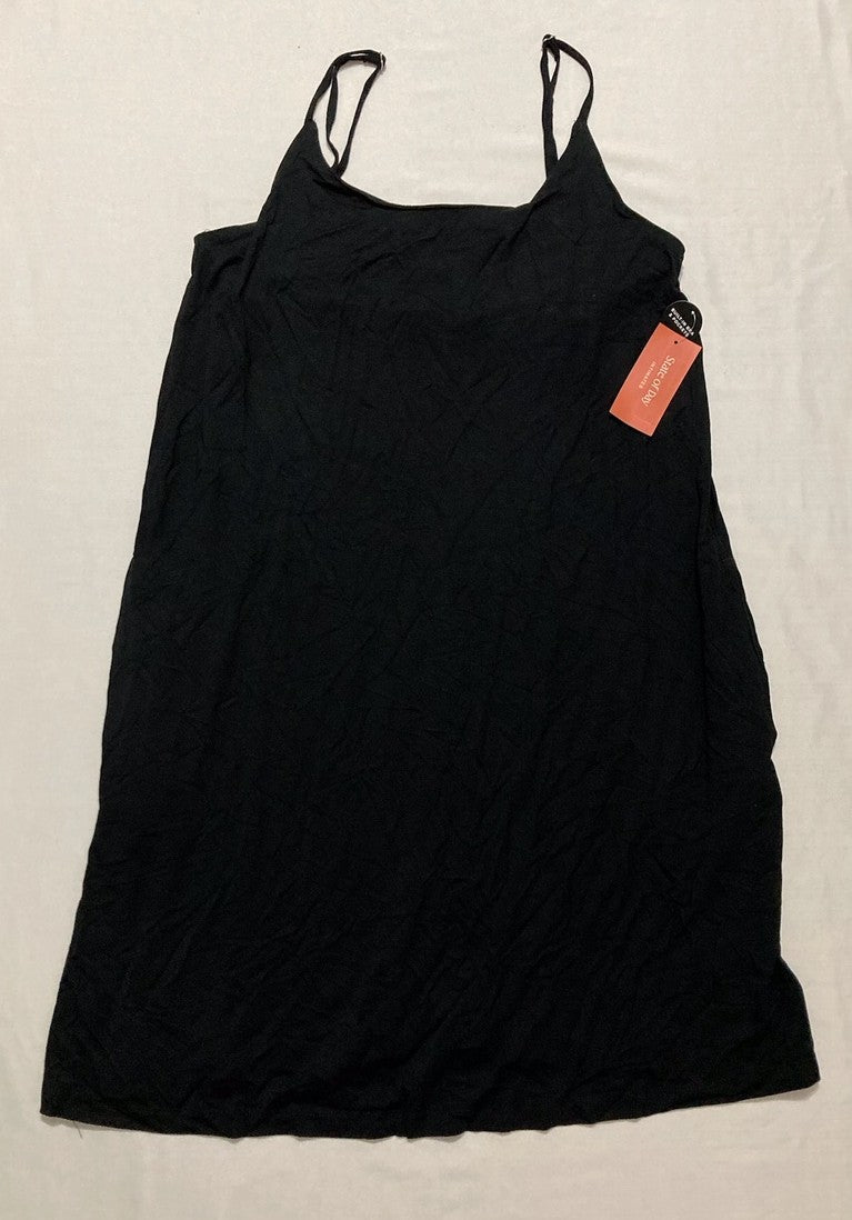 STATE OF DAY Sleeveless Sleepshirt BLACK