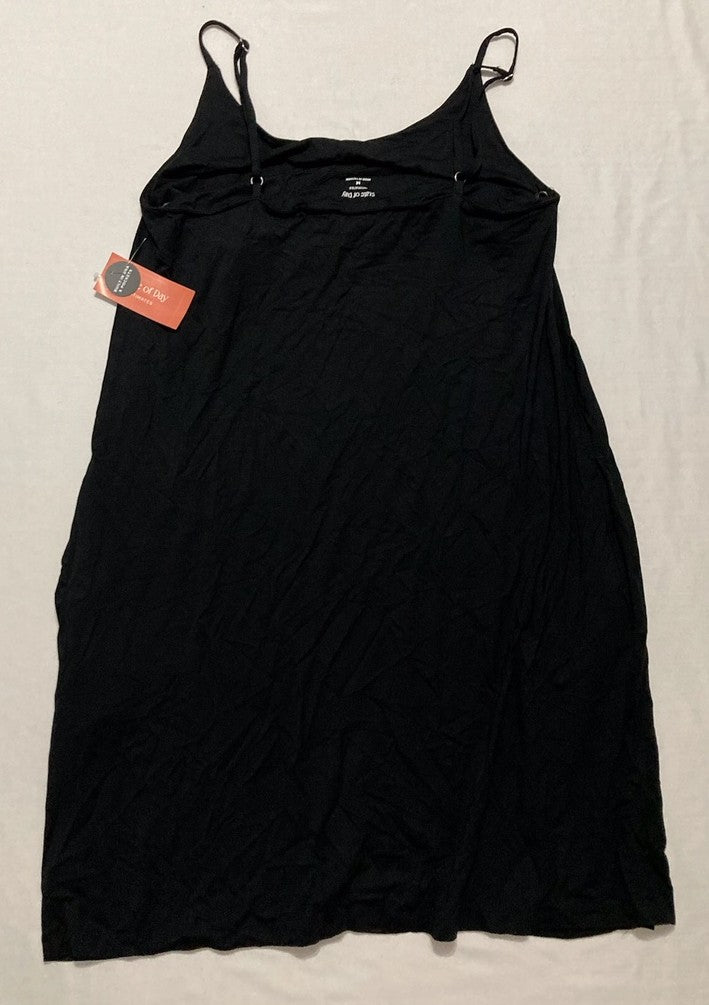 STATE OF DAY Sleeveless Sleepshirt BLACK