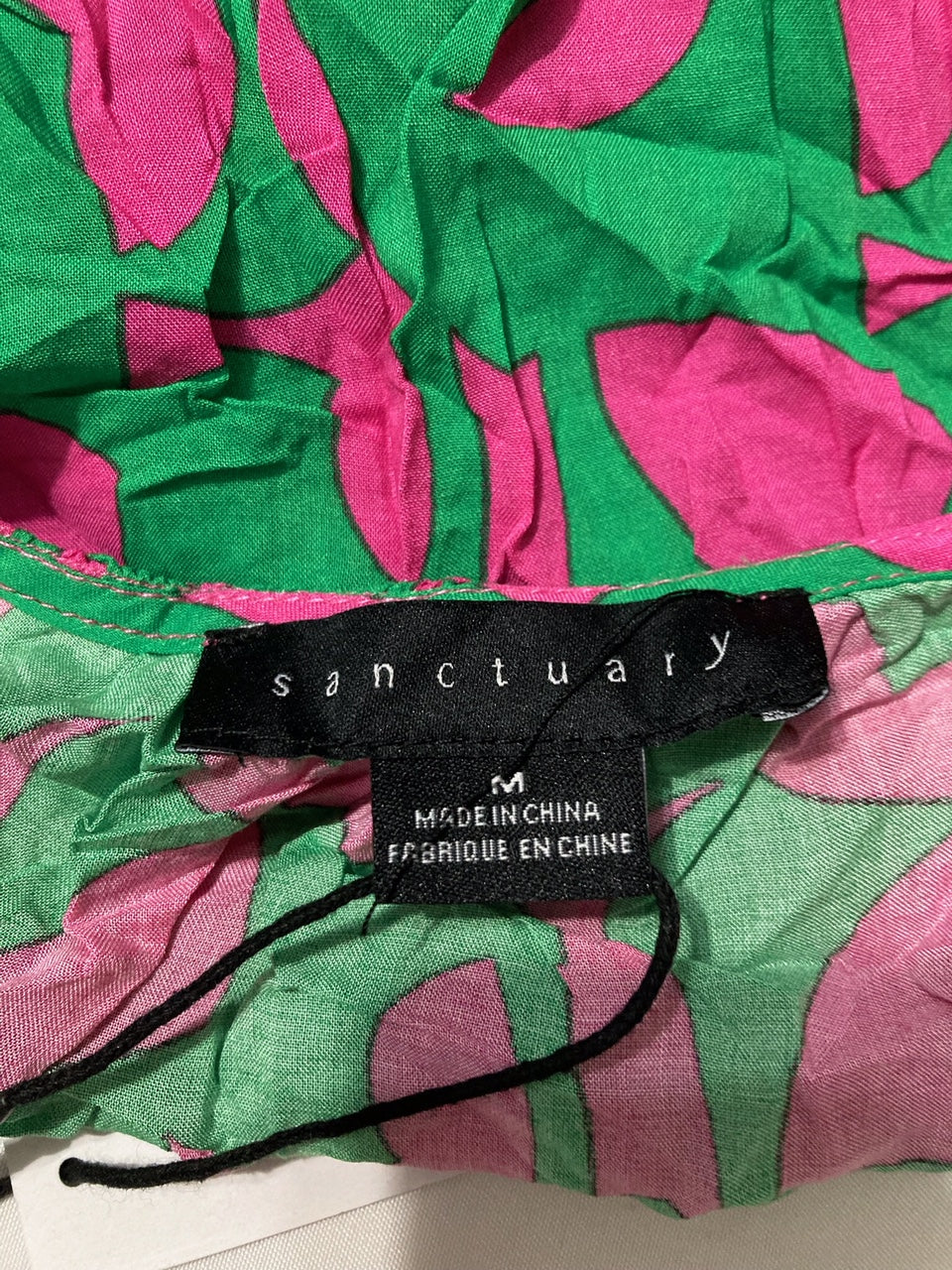 SANCTUARY Set of 2 Pcs of Shirt and Trousers GREEN M