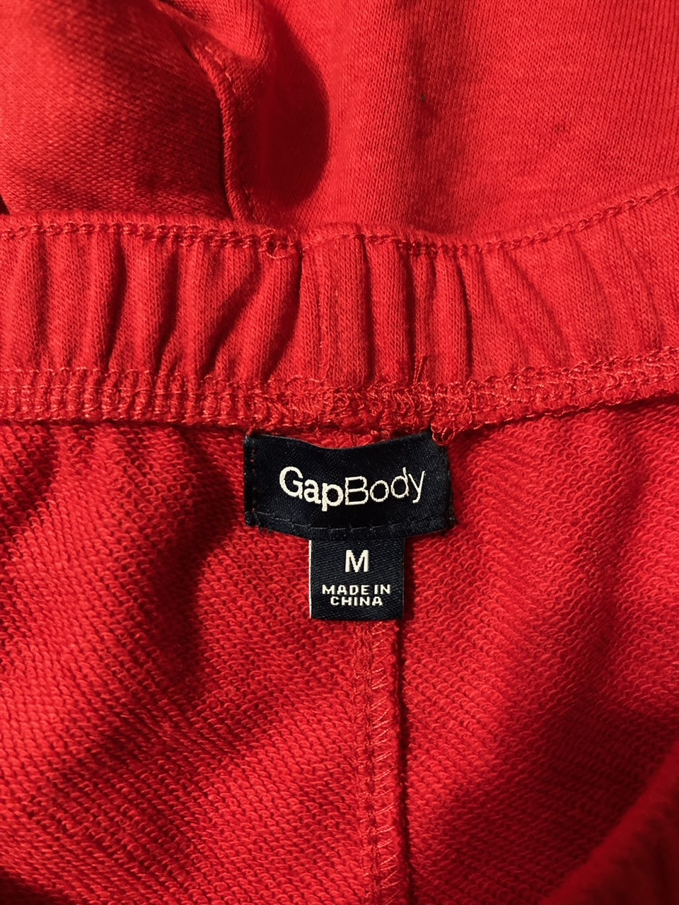 GAPBODY Pull-On Wide-Leg Crop Pants MODERN RED M